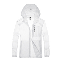 JEEP/吉普防晒衣男夏季薄款长袖连帽外套宽松休闲潮流皮肤衣