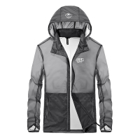 JEEP/吉普男士皮肤衣超薄防晒衣时尚潮流透气男装上衣沙滩服