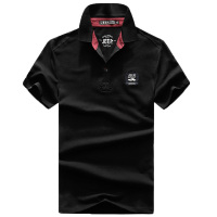 JEEP短袖t恤男纯棉翻领Polo衫男休闲T恤潮半截袖吉普高尔夫运动衫