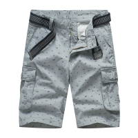 吉普盾休闲短裤男2019夏季新款韩版纯棉五分休闲裤子潮流青年中裤