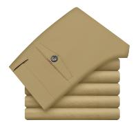 JEEP休闲裤男宽松直筒裤男士西裤纯棉商务男裤中年男士裤子春秋款