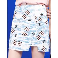 拉夏贝尔CANDIE'S夏季新款不规则包臀修身显瘦半身裙女30072279