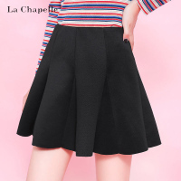 7M莫丽菲尔半身裙女夏新款女装韩版学生高腰百褶伞裙A字半身裙女