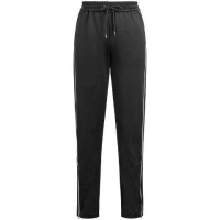 拉贝缇夏季休闲裤两条杠宽松百搭直筒运动裤子时尚修身阔腿高腰女60005771