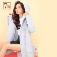 7M毛呢外套女羊毛加厚昵子显瘦大衣韩版韩版休闲女冬款70008830