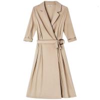 拉夏贝尔LaBabite法国复古裙山本女装新款法国小众连衣裙子a_574 S 粉红