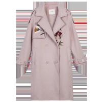 拉夏贝尔女装秋冬毛呢大衣60006224