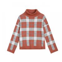 N拉夏贝尔春复古英伦风毛衣高领毛衣套头慵懒风外穿针织衫女30094581