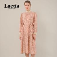拉夏贝尔Laetia2021春季新款连衣裙气质碎花百搭显瘦女文艺气质