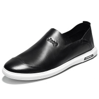 JEEP舒适柔软轻便橡胶底男鞋灵活易弯折乐福鞋休闲鞋B0006