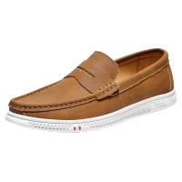 JEEP时尚潮流超纤鞋面懒人鞋乐福鞋舒适耐磨男鞋休闲鞋B0023