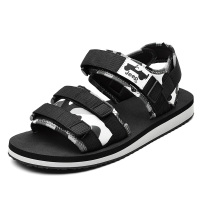 JEEP吉普 男士弹力布休闲凉鞋舒适防滑沙滩鞋A0091