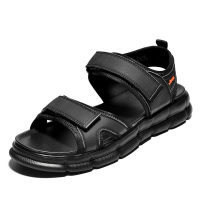 JEEP吉普 男士时尚凉鞋2019夏季新款牛皮男凉鞋HMYA0002