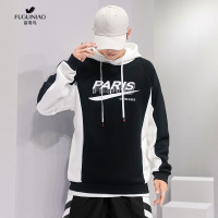 富贵鸟FUGUINIAORGR 男士卫衣秋季新款2019韩版青年帽衫宽松连帽套头卫衣