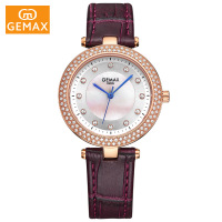 GEMAX/格玛仕 正品防水石英手表 女士时尚品牌腕表 MX2108