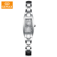GEMAX/格玛仕 正品防水石英腕表 女士时尚品牌钨钢手链表 MX2201