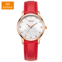 GEMAX/格玛仕 正品防水石英手表 女士时尚品牌超薄腕表 MX2220