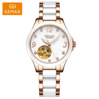 GEMAX/格玛仕 正品防水自动机械手表 女士时尚品牌腕表 MX8128