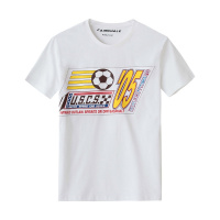商场同款马克华菲19夏季新款男式T恤世界杯印花短袖休闲上衣