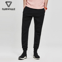 下架不上。马克华菲男装春秋休闲裤针织裤撞色时尚运动束脚裤