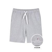 马克华菲2020夏季新款男式休闲裤时尚刺绣多色基础男装短裤