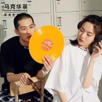 马克华菲情侣T恤 2020夏季新款短袖男潮宽松潮牌潮流男五分半袖