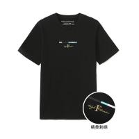 马克华菲2020夏季新款男士T恤休闲圆领精美刺绣纯棉短袖基础T