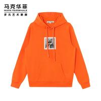 马克华菲卫衣男士2020夏季新款时尚简约动物潮连帽上衣