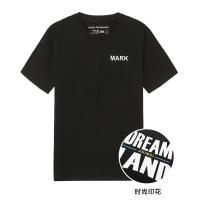 马克华菲2020夏季新款男式T恤精致字母印花纯棉男友风短袖上衣