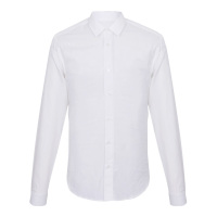 VERSACE JEANS男士白色棉质长袖衬衫B1GRB6S0 08685 003