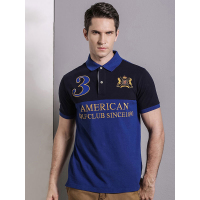 GOLF/高尔夫2019夏装新款男装纯棉翻领polo衫男t恤男