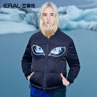 ERAL/艾莱依张帅原创时光之眼短款羽绒服女短潮12052/EDAE