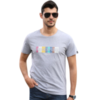 JEEP短袖t恤男纯棉圆领休闲T恤潮半截袖吉普休闲短袖