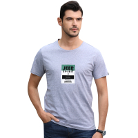 jeep男装旗舰专卖纯棉圆领短袖t恤男士大码运动休闲短袖男