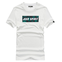 JEEP吉普短袖男夏季透气宽松T恤运动上衣圆领半袖加大码男装1087