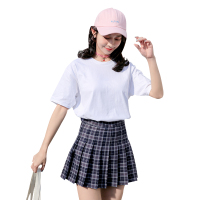 如熙 【男女同款】短袖圆领纯棉简约百搭T恤