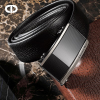 克雷斯丹尼2019夏新款男士皮带商务休闲腰带头层牛皮裤带青年潮w