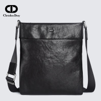 C.deny2019春夏时尚新款头层牛皮单肩包商务青年男士百搭斜挎包