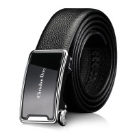 意大利C.Deny商务内穿外穿自动扣牛皮 皮带真皮男腰带