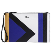 Chrisdien Deny2019新款时尚头层牛皮手拿包商务休闲手抓包男士