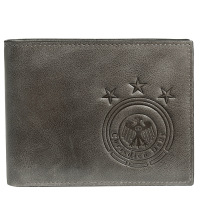 Chrisdien Deny2019世界杯德国纪念款男士钱包真皮时尚钱夹复古w