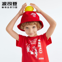波司登童装短袖T恤男童夏季新款卡通印花短袖_911