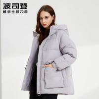 波司登羽绒服女士短款冬新款加厚连帽宽松休闲潮