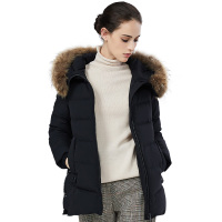 波司登中老年羽绒服女新款加肥大码宽松妈妈装外套