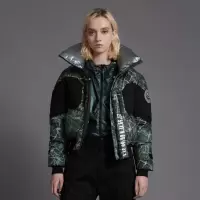 波司登新款羽绒服女士短款拼色秋冬时尚保暖外套_2
