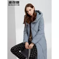 波司登outlets奥莱长款连帽秋冬保暖休闲羽绒服女
