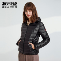 波司登女士外穿保暖短款冬季都市经典羽绒服B90131016