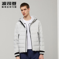 波司登outlets奥莱新款男士短款连帽时尚潮流保暖羽绒服B90132005