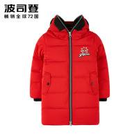 波司登outlets奥莱男女儿童童装中长款连帽秋冬羽绒服T90142767D