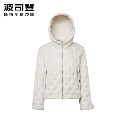 波司登outlets女短款时尚立领外穿冬季羽绒服外套B90131102